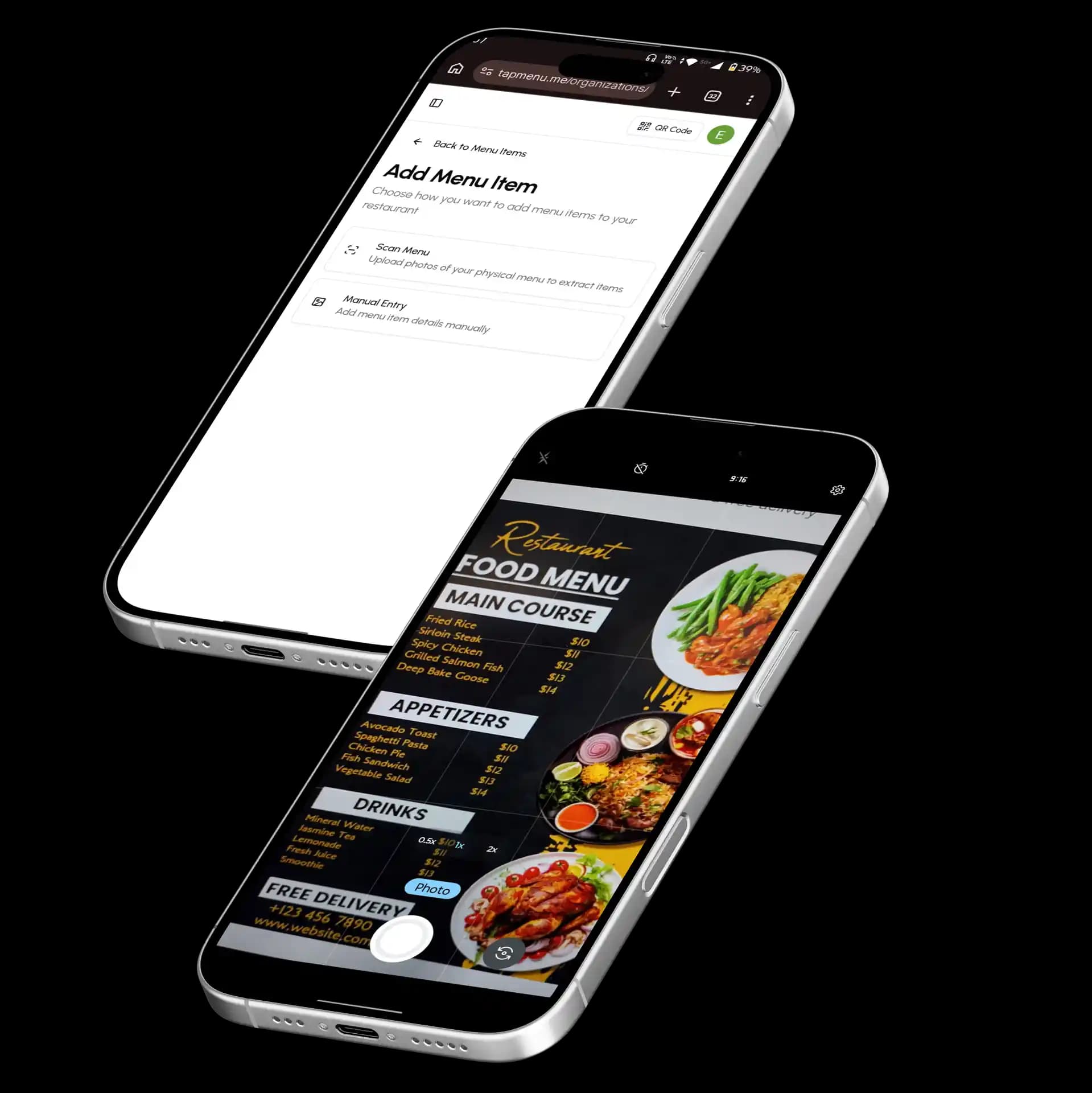 Scan menu illustration